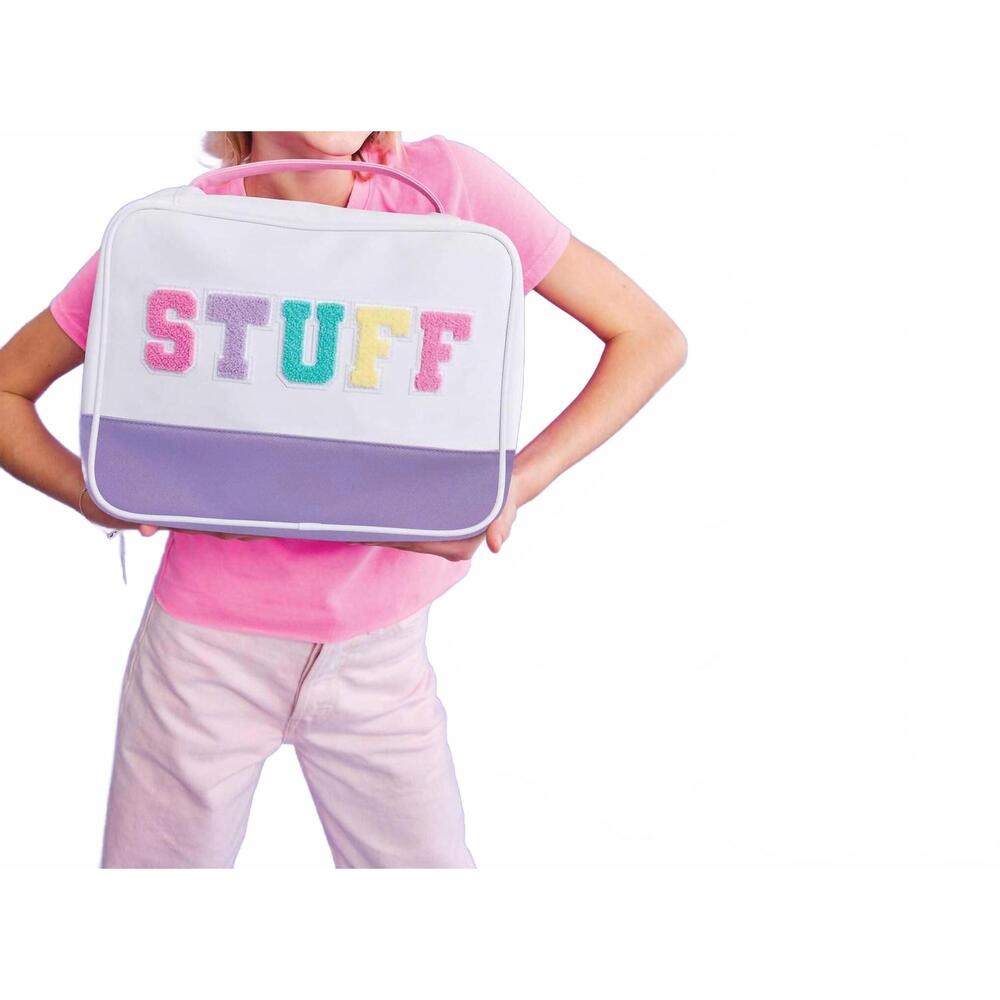NEW ISCREAM stuff cosmetic travel bag in multicolor